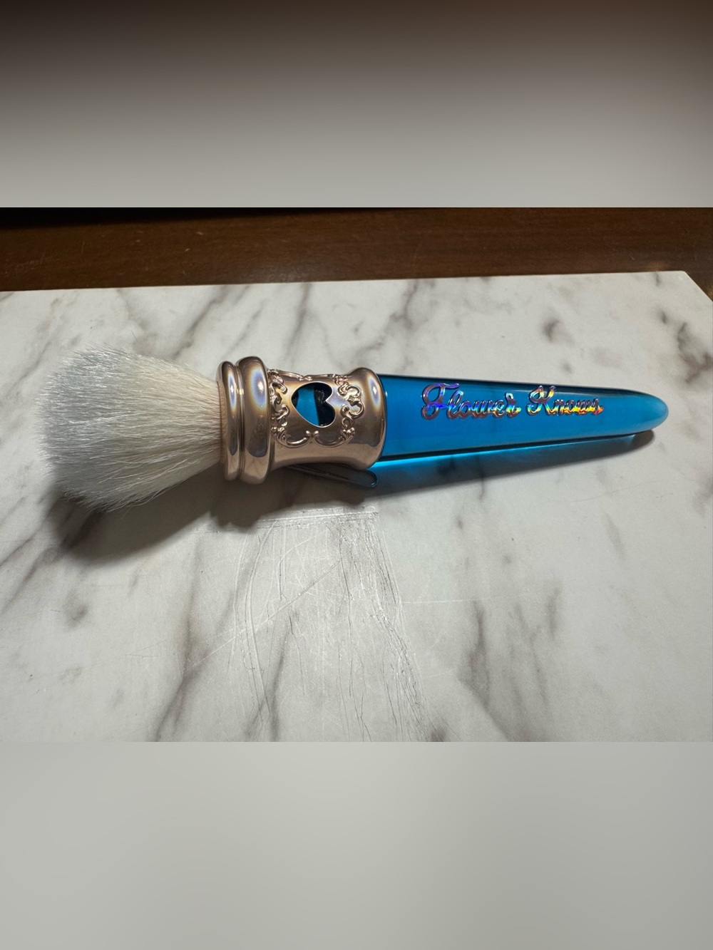 Flower knows blue mermaid blush brush